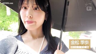 SNOS-017 Kanamatsu Toho's private life was too erotic... She reveals her true nature when she's completely off the job! A raw, unscripted, greedy fuck Censored