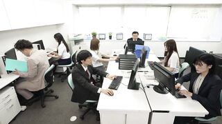 SW-1032 Female employee's plump black pantyhose! I was tempted by her big ass and sexy legs, and I went crazy while wearing pantyhose at the office an... Censored