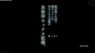 ADN-725 A codependent sex record of a reclusive brother and sister who lived off the money their parents left behind. Azusa Hikari Reducing Mosaic JAV