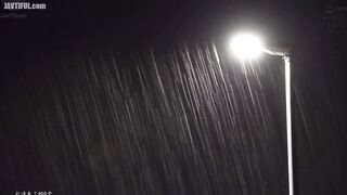 HMN-750 I couldn't go home because of the heavy rain... After school, I took refuge at my teacher's house and had my pussy creampied over an Reducing Mosaic JAV