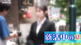 DVMM-317 Ordinary Men and Women Monitoring AV A Fresh-faced Job-hunting College Girl in a Suit Takes on the Challenge of Censored