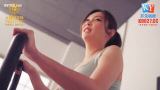 XSJKY-081 Fuck my sexy female trainer with a hard cock JAV