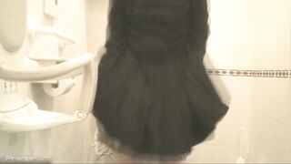 【必見】制服美少女11名の洋式はずかしヒミツの時間 voyeur jp 170526