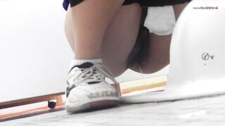 絶滅和室 可愛すぎるJ●達の大【第三体育館 File090】 voyeur jp 170526
