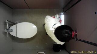 JKちゃん達のtoilet⑩ ２年連続体育祭特集！がっつりカメラ目線です・・( ;∀;) voyeur jp 170526 03
