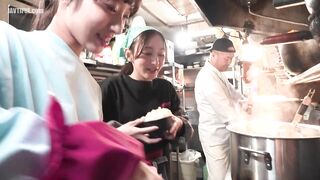 JOY-010 A local Chinese restaurant where two beautiful gal sisters... Censored