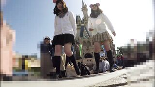 顔出しjk13-夢⑥-小動物系jkの純白p-大胆開脚-追っかけ-フロント-声かけ voyeur jp 01-210526