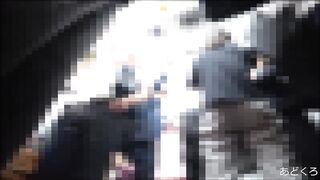 私服jd さかさんぽ no 029 緊張感漂う満員電車での攻防 最後はカメラ突っ込み放題の確変タイム 顔出し voyeur jp