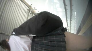 第9弾あまりにもムチケツなjkちゃん ねっとりストーカー行為sol 058 voyeur jp