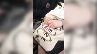 立見オナ席① jk前で露 voyeur jp